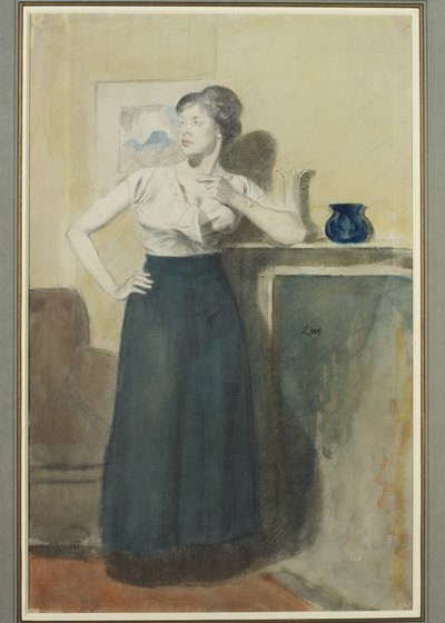 Portrait of Lyndra, the Artist